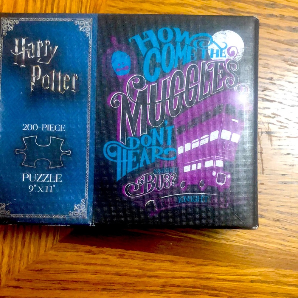 Harry Potter 500 piece. The Knight Bus.